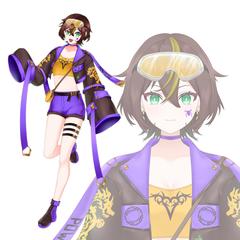 Vtuberイラスト～モデリング