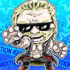 デフォルメ　アイコン　キャラクターイラスト　依頼絵