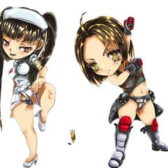実況配信　イラスト