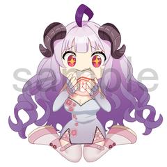 VTuber定時なゆ様活動ミニキャライラスト