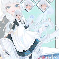 オリジナル　くらげメイドちゃん