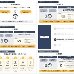 「Xで投稿の質を上げる5つのポイント」(自主制作)