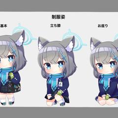 ブルーアーカイブ　砂狼シロコ