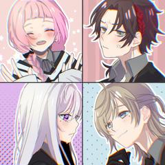 【表情差分】キャラクターの喜怒哀楽サンプル