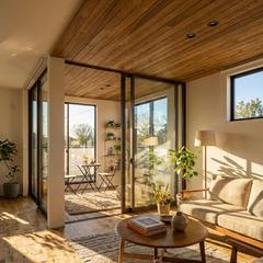 サンルームがある家