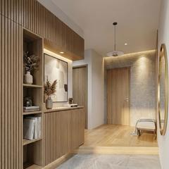 静寂のモダン玄関