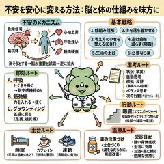 不安を安心に変える方法