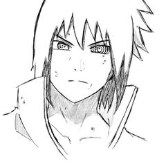 モノクロ線画サンプル②