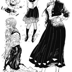 キャラ立ち絵・デザイン案