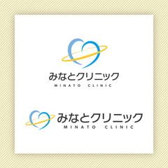 ロゴデザイン　みなとクリニック【B】