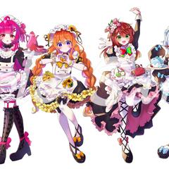 ライバー様の衣装合わせイラスト