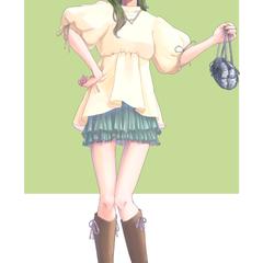 ふわふわな女の子