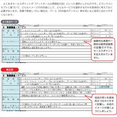 ポイントを押さえたコメント