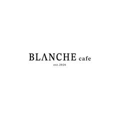 カフェブランド BLANCHEcafe ロゴ制作