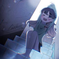空気感あるブラシ塗り1枚絵サンプル