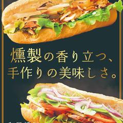 キッチンカーのタペストリー制作