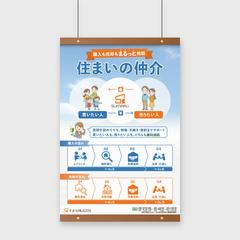 不動産会社様のポスターデザイン