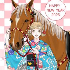 2026年年賀イラスト