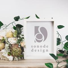 ロゴ作成(sonode design)