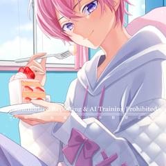 桃月トウイ様　誕生日イラスト