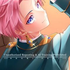 桃月トウイ様　周年記念イラスト