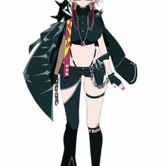 Live2D用イラスト・鳩尾Lie斗