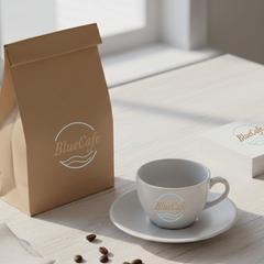 カフェのロゴデザイン
