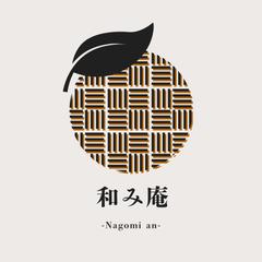 和カフェ風ロゴ