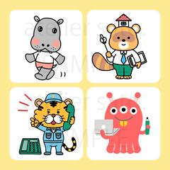 キャラクターイラスト