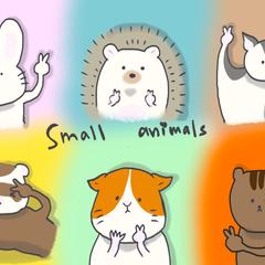 ゆるキモかわ動物キャラクター
