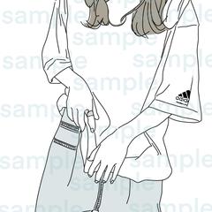 アパレルイラスト