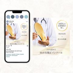 高級インソールバナー