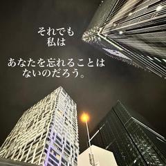 それでも私はあなたを忘れることはないのだろう。