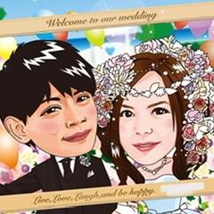リアル可愛いウェルカムボード