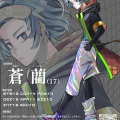 TRPGのキャラクターのディスプレイ画像