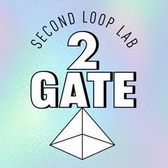 GATE2ロゴ制作(ステッカー制作後画像)