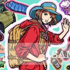 アウトドア系Youtuber様のチャンネル用イラストを担当