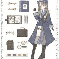 仕事絵￤Skebイラスト