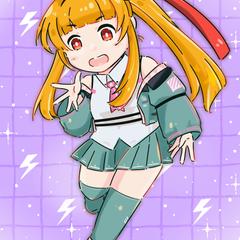 ポップなデフォルメ絵