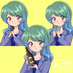 90年代アニメ風アイコン