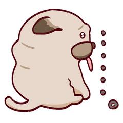 愛犬のイラスト