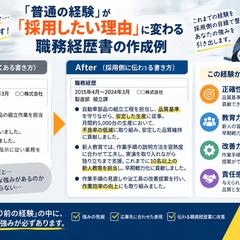普通の経験を「採用したい理由」に変える職務経歴書