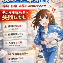 同人誌入稿スケジュールスターターキット