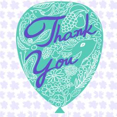 Thank youのイラスト