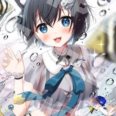 Vtuber真黒猫様グッズ制作用イラスト