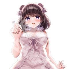 Vtuber甘苺みぷ様動画用イラスト