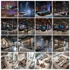 展示会＆Bicycleショップ＆オフィス空間
