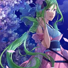夜桜