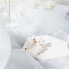 やわらかさを引き出すイヤリング撮影