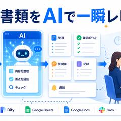 応募書類をAIで一瞬レビュー　採用準備を大幅削減します